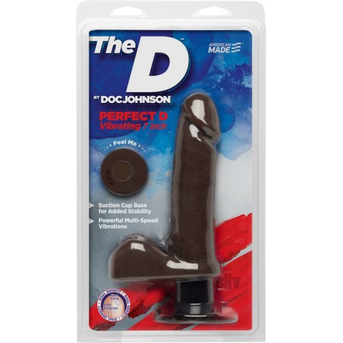 The D Perfect D Vibrating Dildo 7 Inch - Image 2