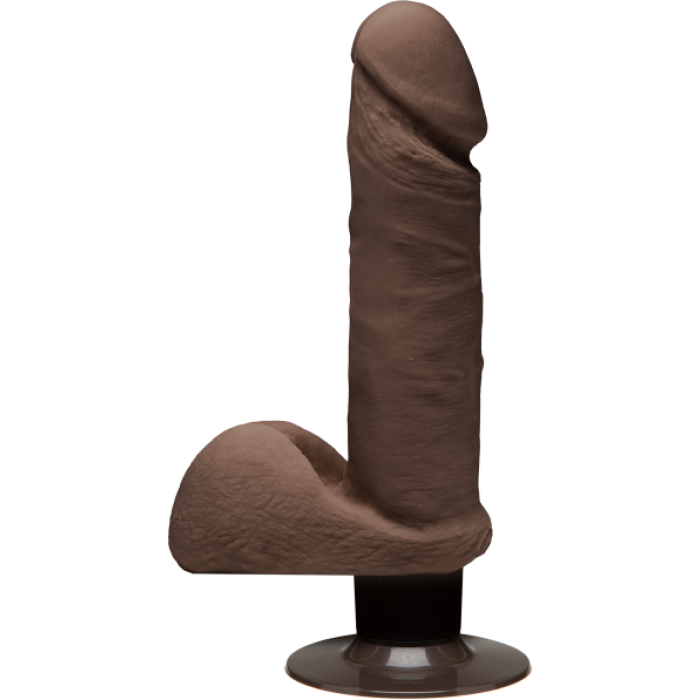 The D Perfect D Vibrating Dildo 7 Inch - Image 1