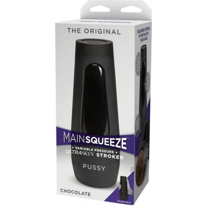Main Squeeze Original Pussy Chocolate Stroker - Image 3