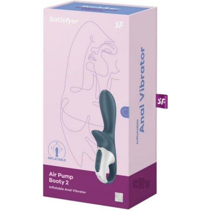 Satisfyer Air Pump Booty 2 Gray - Image 1