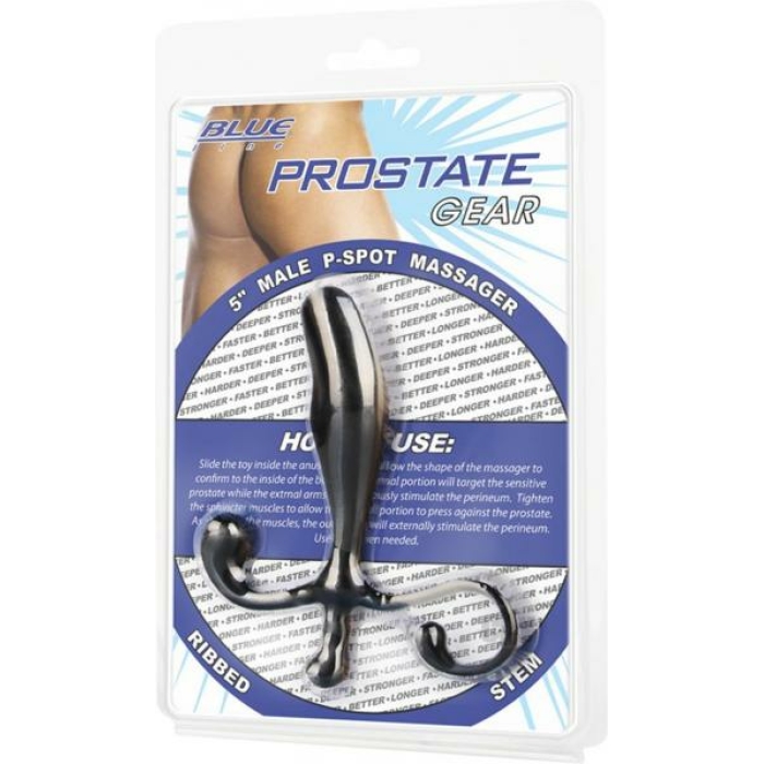 C & B Gear Male P-Spot Massager 5 inches Black - Image 2