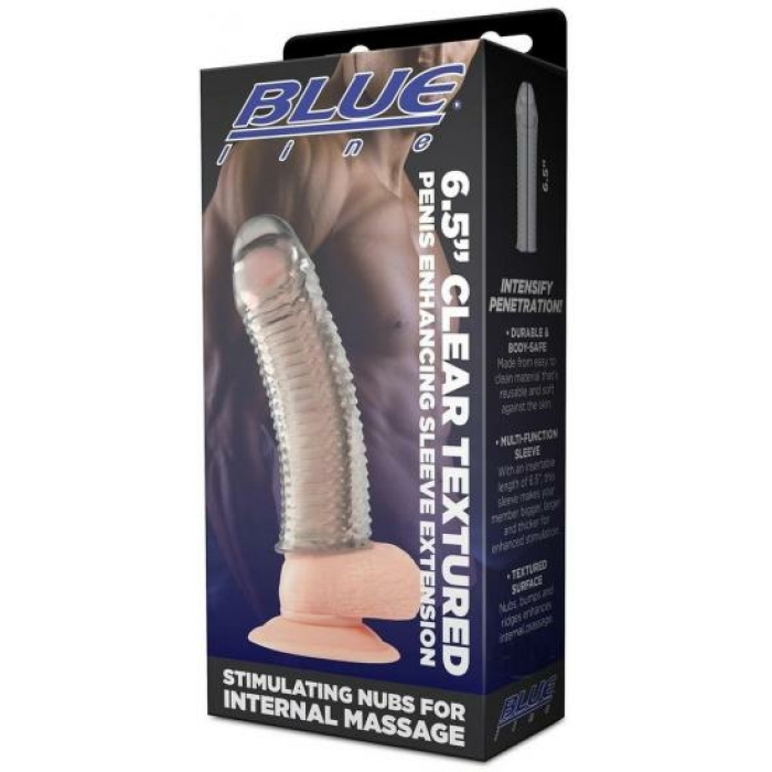 Blue Line Clear Textured Sleeve 6.5 - Image 1