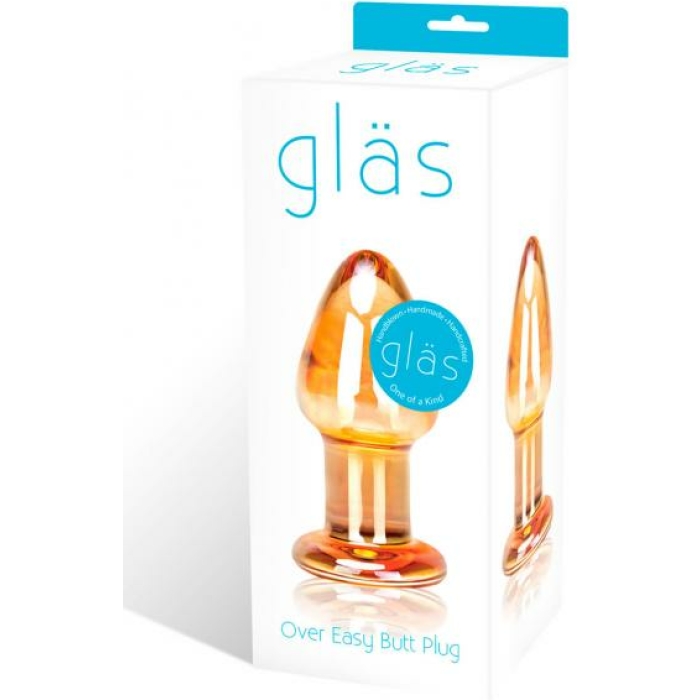 Glas Over Easy Glass Butt Plug - Image 2