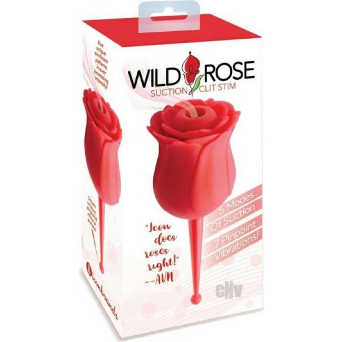 Wild Rose Le Point Red - Image 1