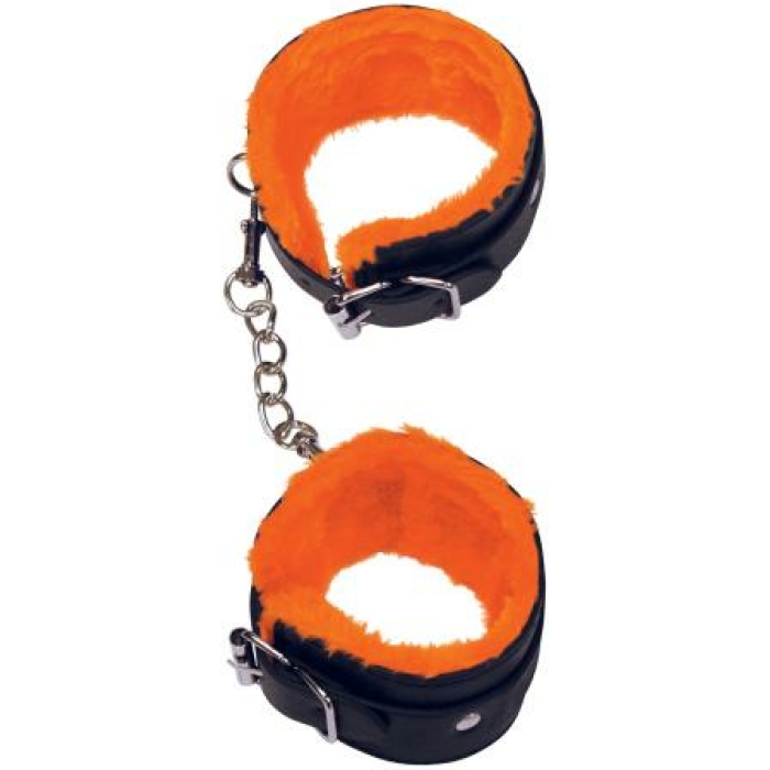 Love Cuffs Ankle Black Orange Lining - Image 1