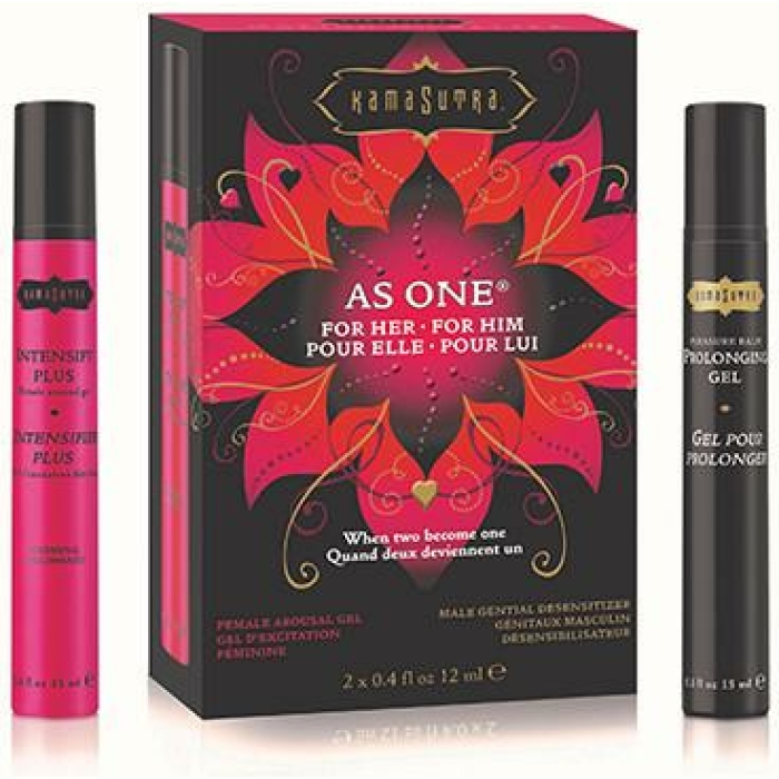 As One For Her For Him 2 Intimate Gels 12ml - Image 1