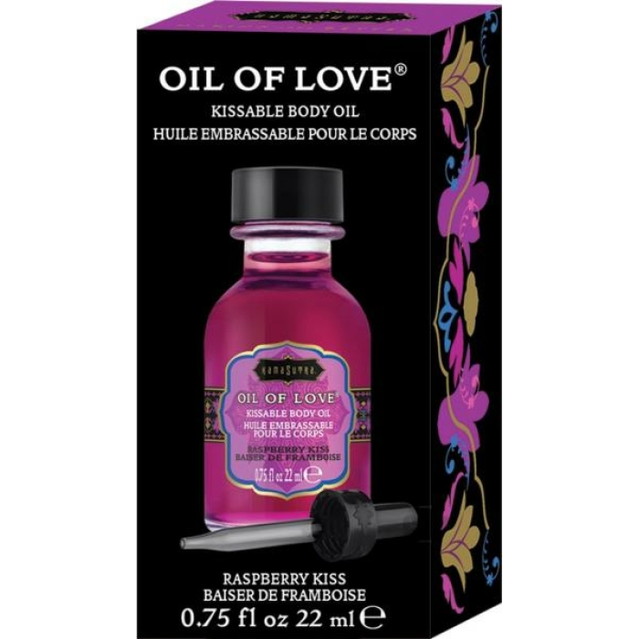 Kama Sutra Oil Of Love Raspberry Kiss .75oz - Image 1