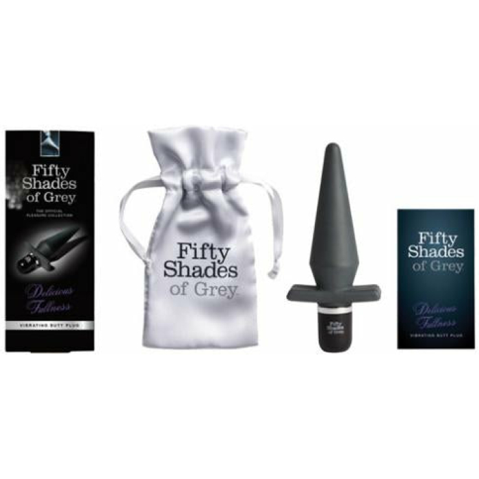Fifty Shades of Grey Delicious Fullness Vibrating Butt Plug - Image 2