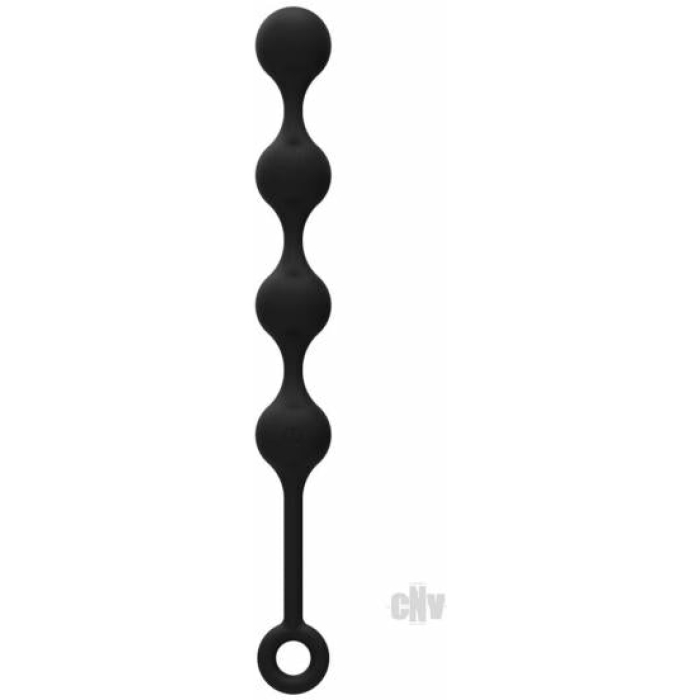 Nexus Quattro Vibrating Anal Balls - Black - Image 1