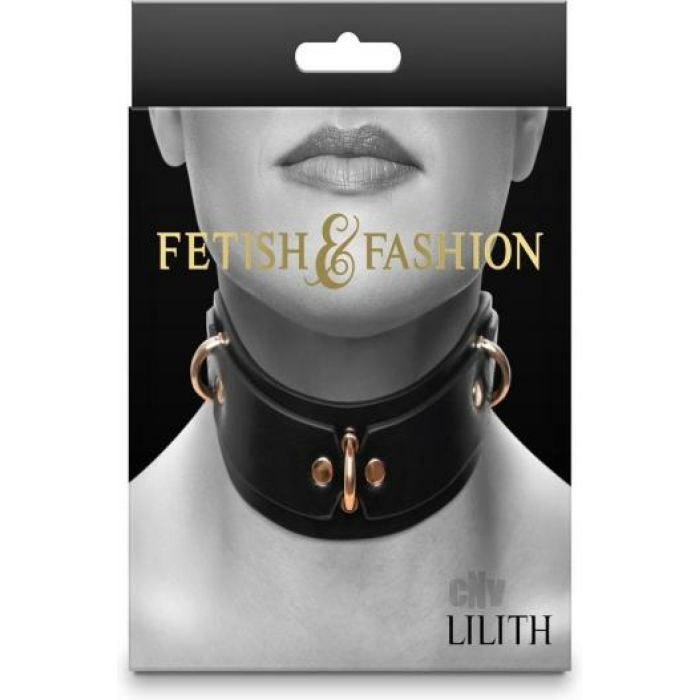 Fetish Fashion Lillith Coller Blk/gld - Image 1