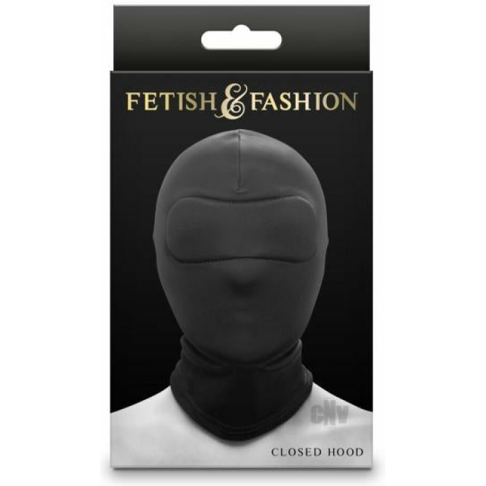 Fetish Fashion Closed Hood Blk - Image 1