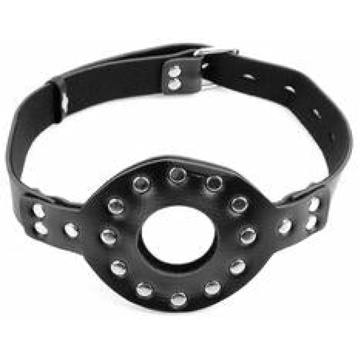 Deluxe Ball Gag With Dildo Black - Image 3