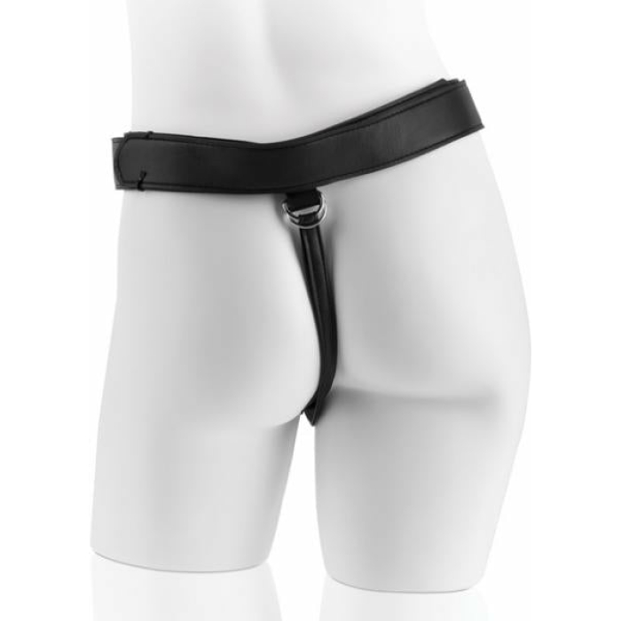 King Cock Strap On Harness With 8 Inches Cock Tan - Image 2