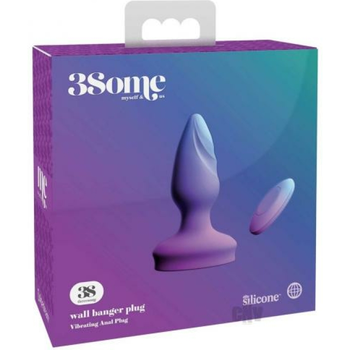 3some Wall Banger Plug - Purple - Image 1