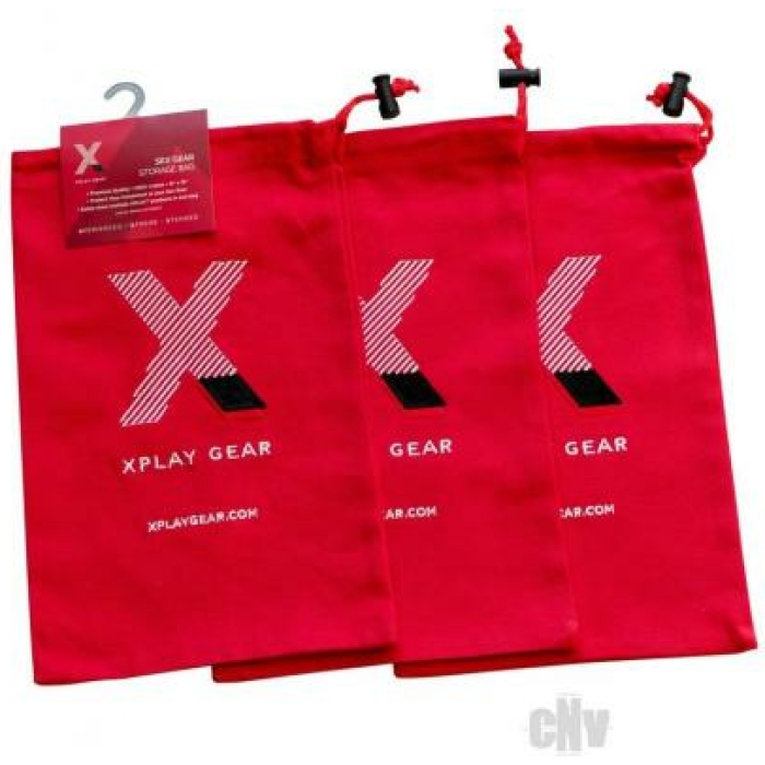 Ultra Soft Gear Bag 8x13 3pk Red - Image 1