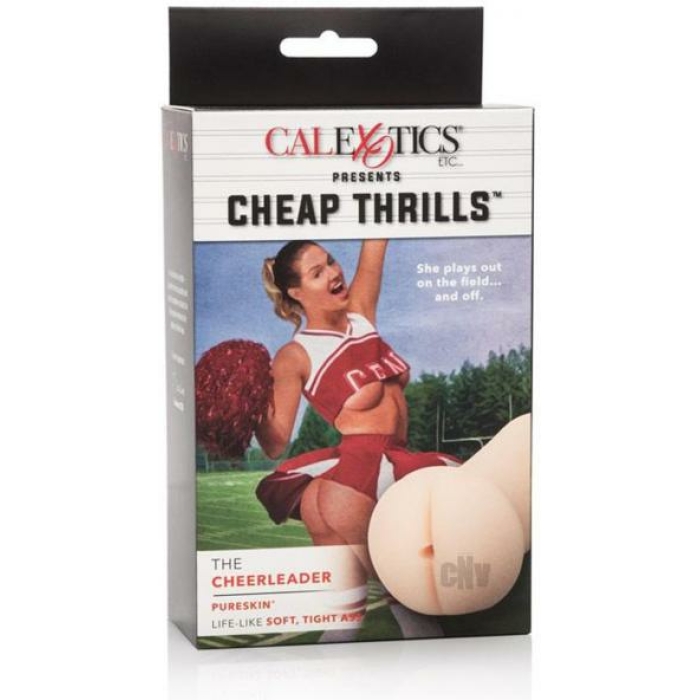 Cheap Thrills The Cheerleader Tight Anus Stroker Beige - Image 3