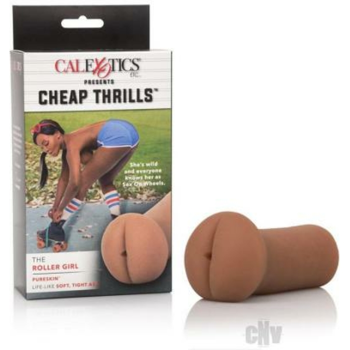Cheap Thrills The Roller Girl Soft Tight Ass Brown Stroker - Image 3