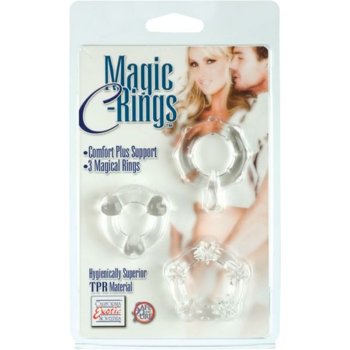 Magic C Rings Set Of 3 Clear - Image 2
