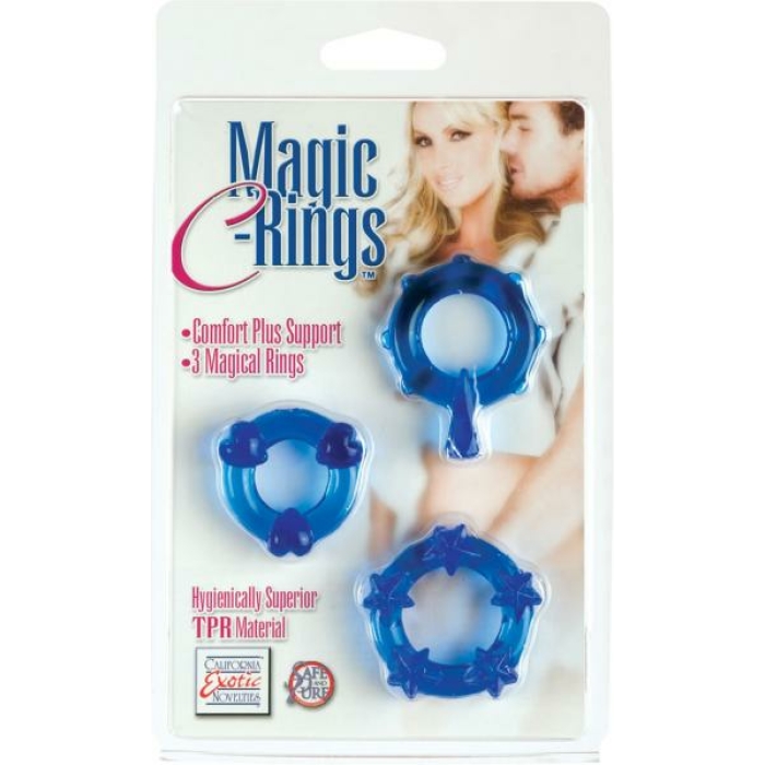 Magic C Rings Set Of 3 Blue - Image 2