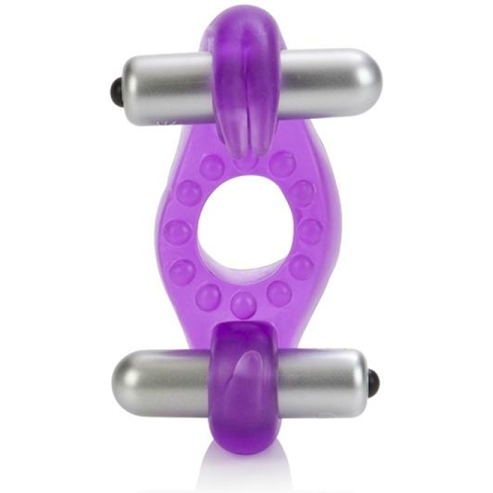 Wireless Rockin Rabbit Vibrating Ring Purple - Image 1