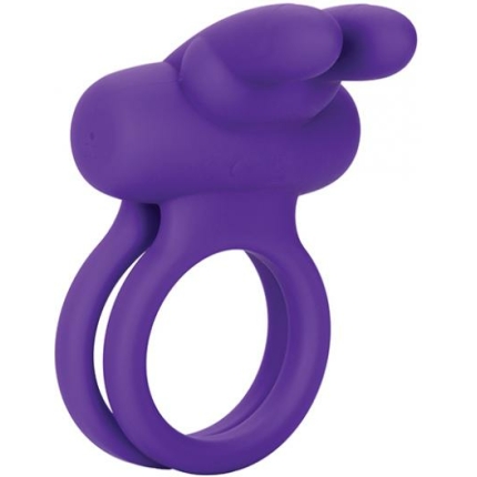 Rockin Rabbit Enhancer Vibrating Cock Ring Purple
