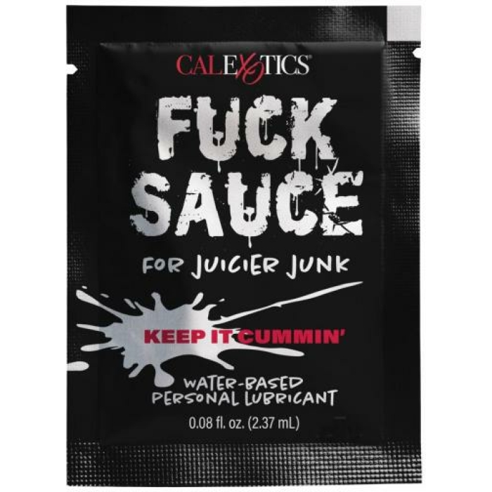 Fuck Sauce Water Based Personal Lubricant Sachet - .08 Oz - Image 1
