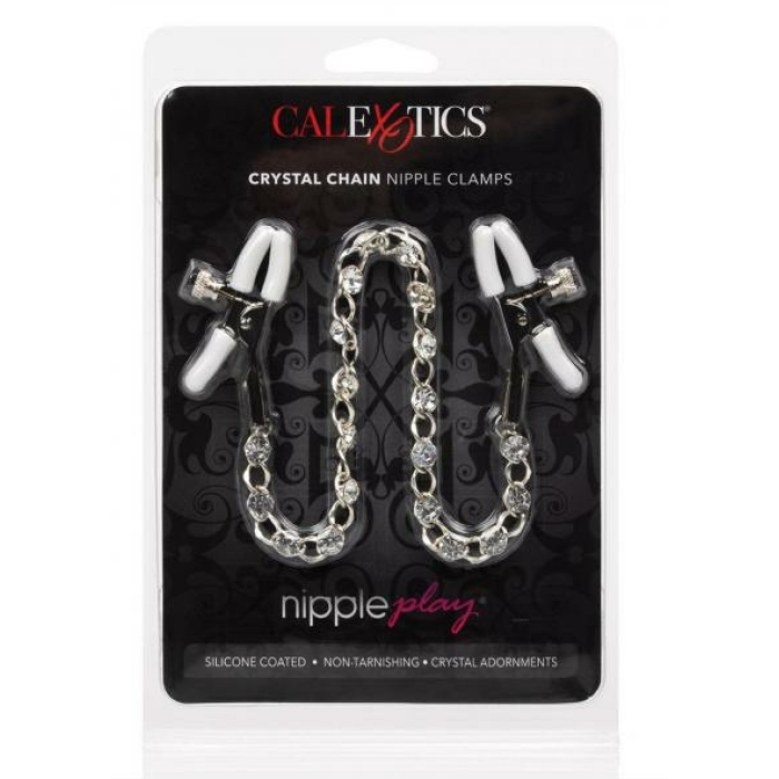 Nipple Play Crystal Chain Nipple Clamps - Image 3