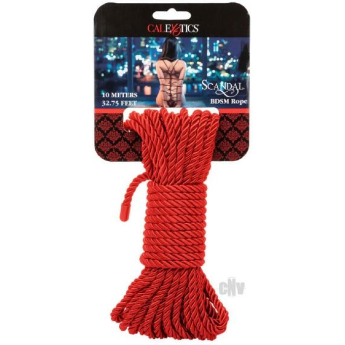 Scandal Bdsm Rope 10m Red - Image 1