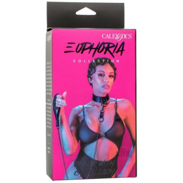 Euphoria Coll Collar W/chain Leash - Image 1