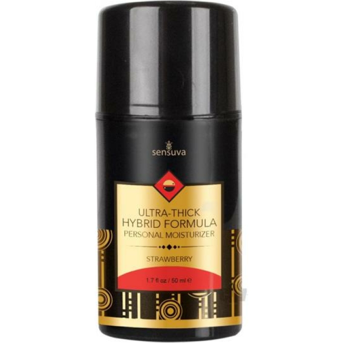 Sensuva Ultra Thick Hybrid Moisturizer Strawberry 1.7oz - Image 1