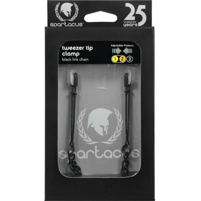 Black Tweezer Clamp W/Link Chain - Image 2