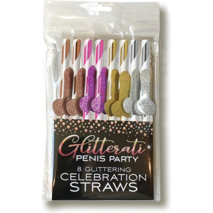 Glitterati Cocktail Straws - Image 1