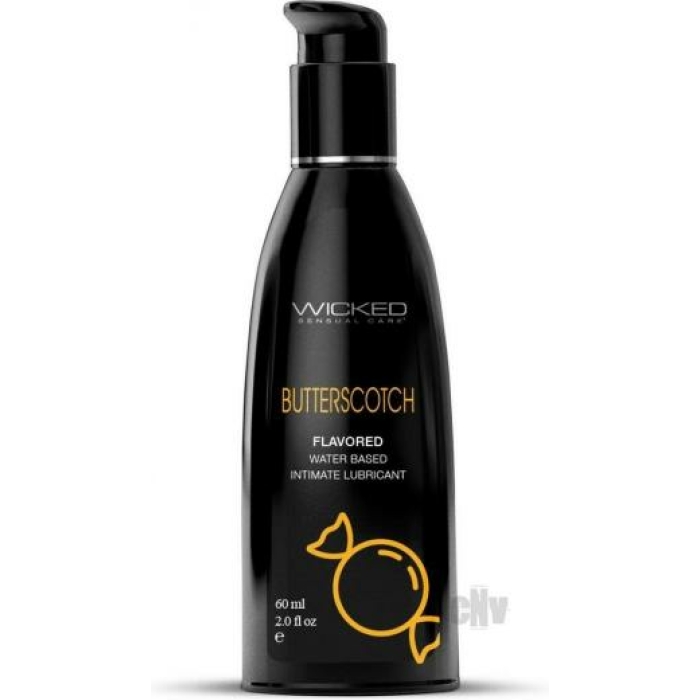 Wicked Aqua Butterscotch Lube 2oz - Image 1