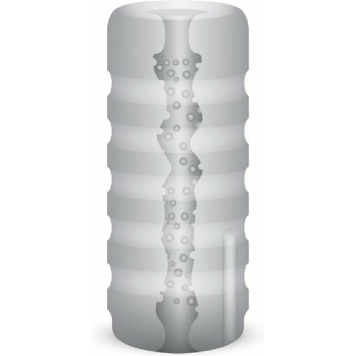 Zolo Girlfriend Squeezable Vibrating Stroker White - Image 1