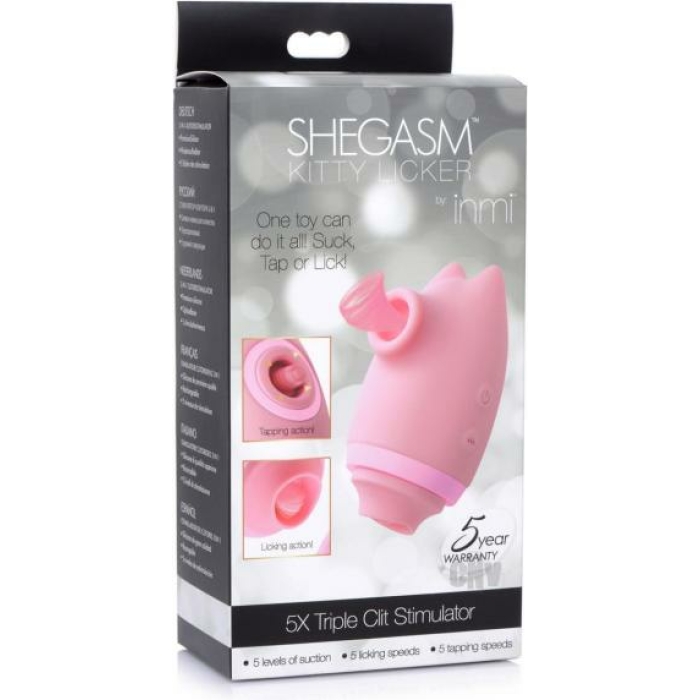 Kitty Licker 5x 3 In 1 Clit Stimulator - Image 1