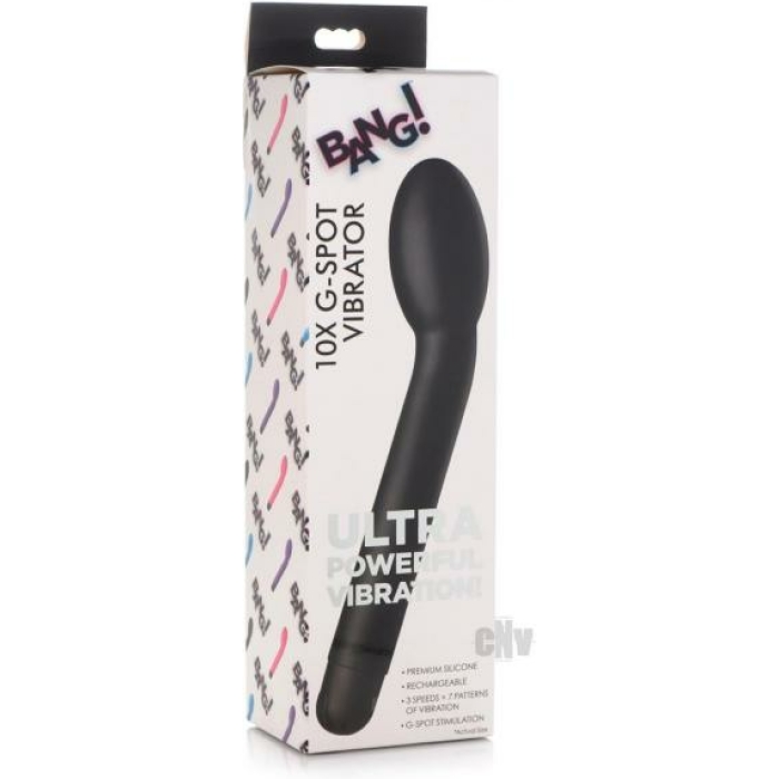 Bang 10x Gspot Vibrator Black - Image 1