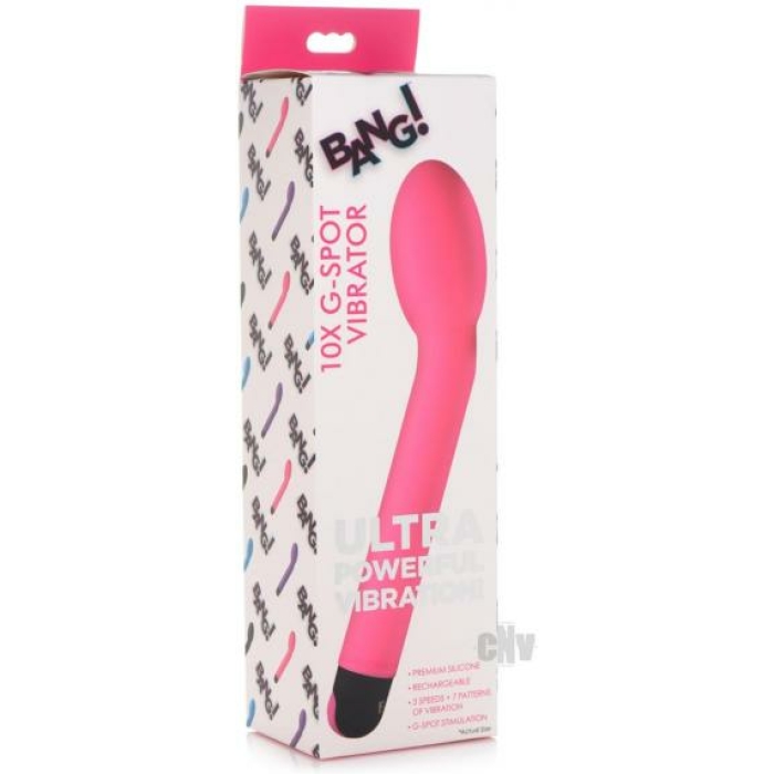Bang 10x Gspot Vibrator Pink - Image 1