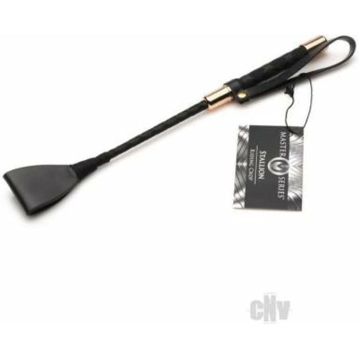 Ms Stallion Riding Crop 12 Black - Image 1