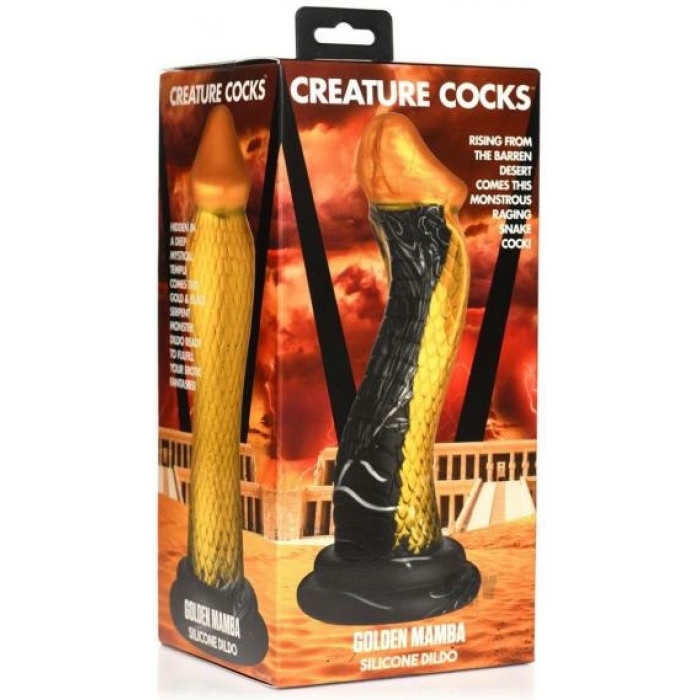 Creature Cocks Golden Mamba Gld/blk - Image 2