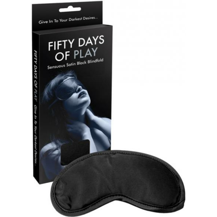 Fifty Days Of Play Blindfold Black O/S - Image 1