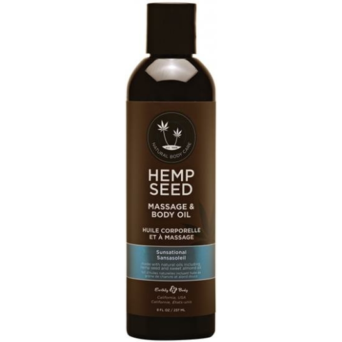 Earthly Body Massage & Body Oil - 8 Oz Sunsational - Image 1