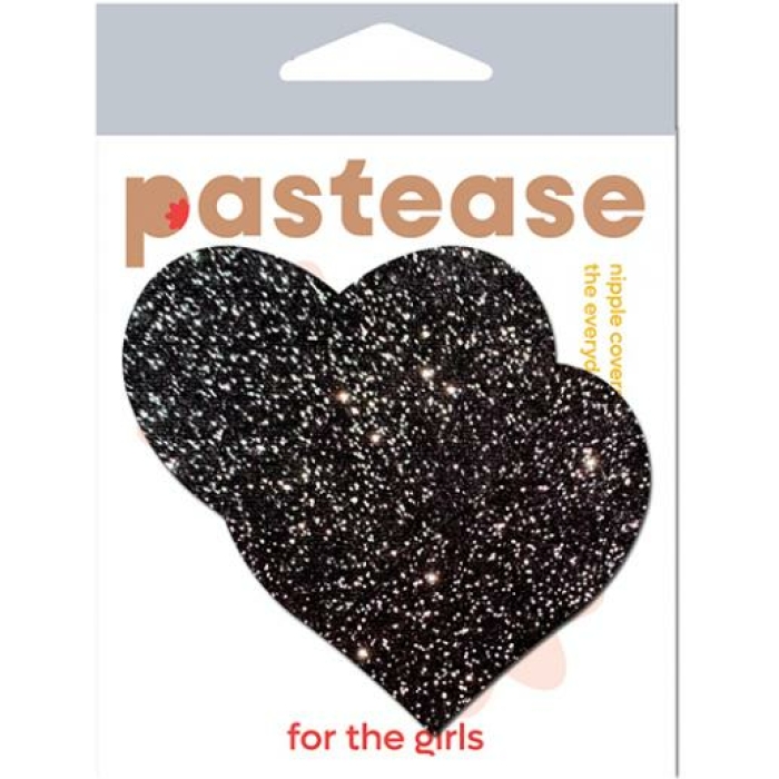 Pastease All Sparkle Heart - Black O/s - Image 1