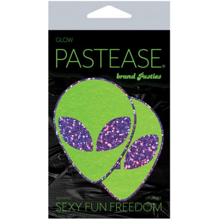 Pastease Glitter Alien - Purple/green O/s - Image 1