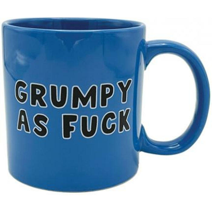 Attitude Mug Grumpy As Fuck - 22 Oz - Image 1