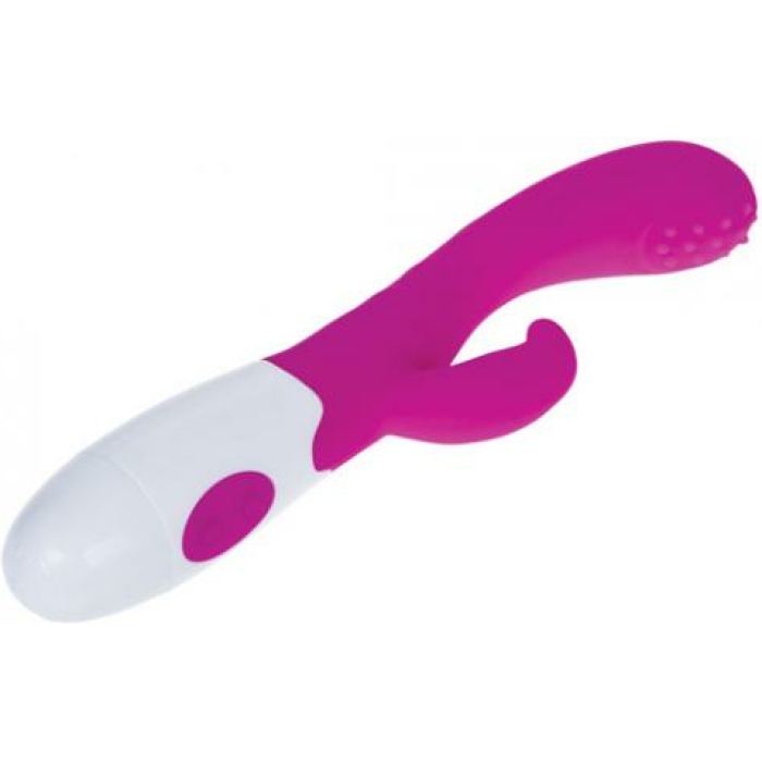Pretty Love Arthur Waving Silicone Rabbit Vibrator Purple - Image 1