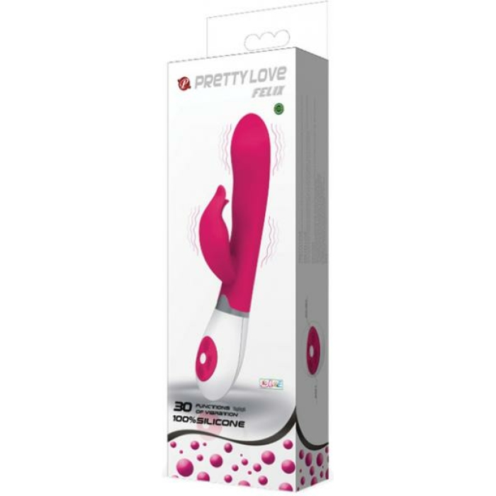 Felix Voice Controlled Rabbit Vibrator Pink - Image 2