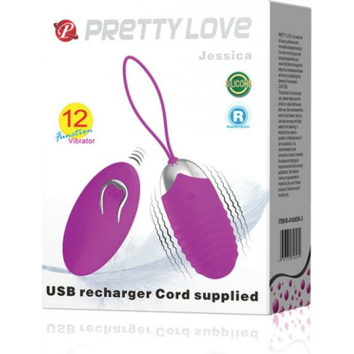 Pretty Love Jessica Bullet Vibrator Purple - Image 3