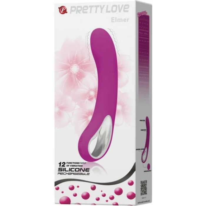 Pretty Love Alston Vibrator 12 Functions Fuchsia - Image 2