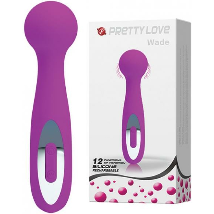 Pretty Love Wade Purple Wand Massager - Image 1