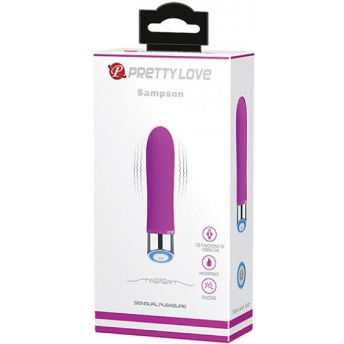 Pretty Love Sampson Smooth Mini Vibe - Fuchsia - Image 1